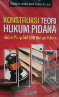 Konstruksi Teori Hukum Pidana dalam Perspektif RUU Hukum Pidana