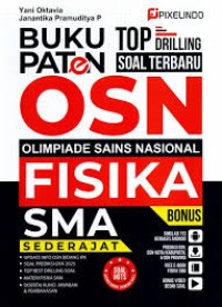 Buku Paten Top Drilling Soal Terbaru OSN Olimpiade Sains Nasional Fisika SMA Sederajat