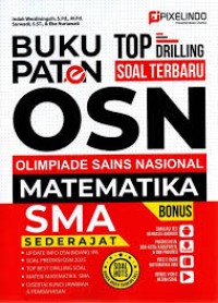 Buku Paten Top Drilling Soal Terbaru OSN Olimpiade Sains Nasional Matematika SMA Sederajat